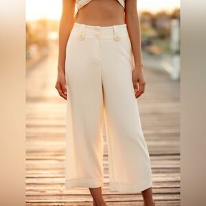 LOWRISE // Express Editor Wide-Leg Pants